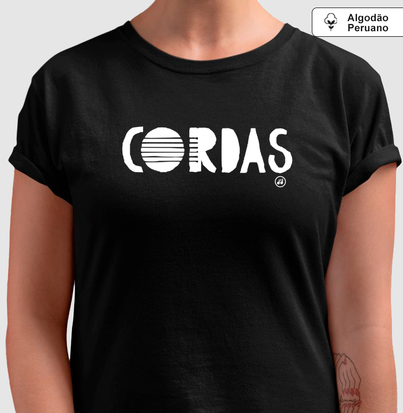 Cordas - Camiseta Algodão Peruano