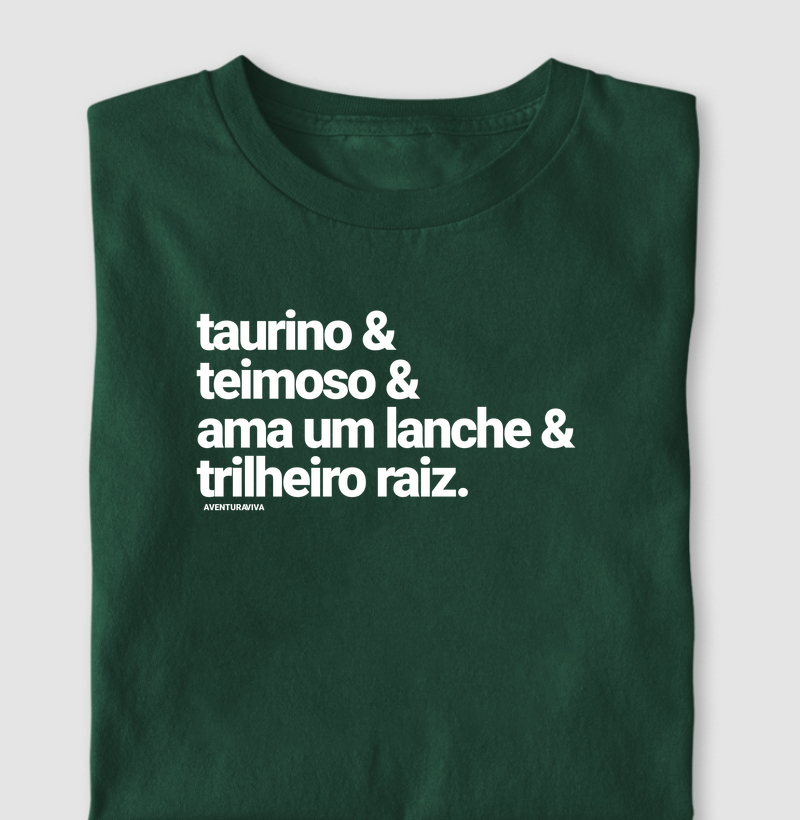 Taurino - trilheiro raiz