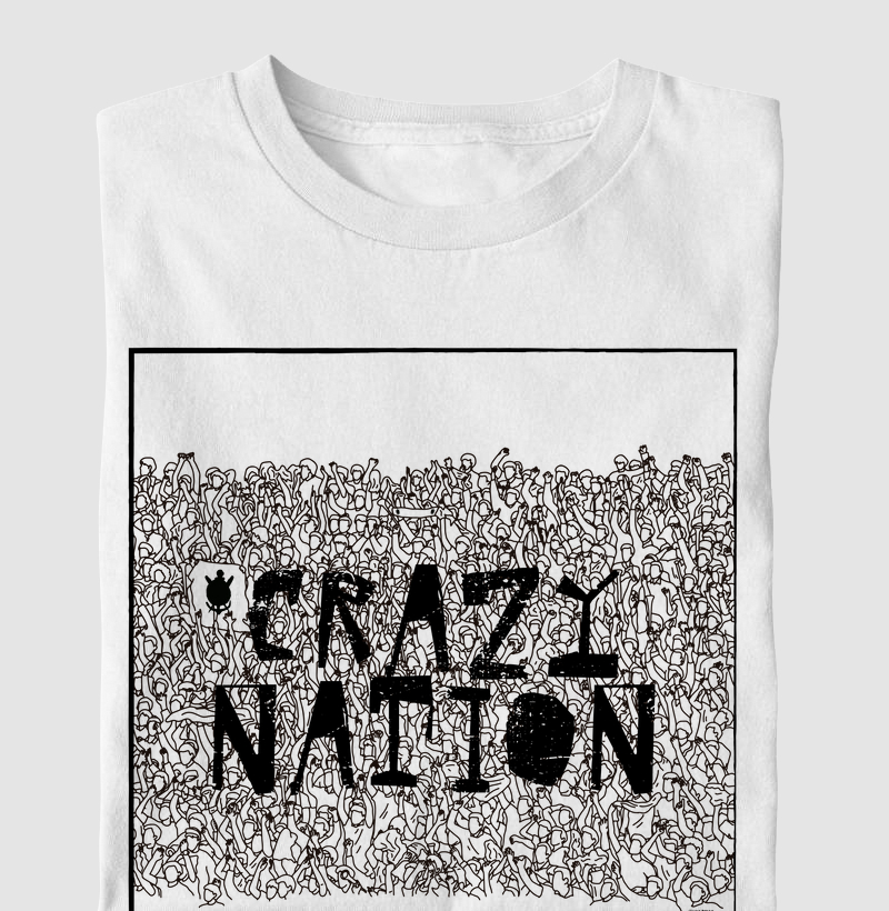 Camiseta Crazy Nation