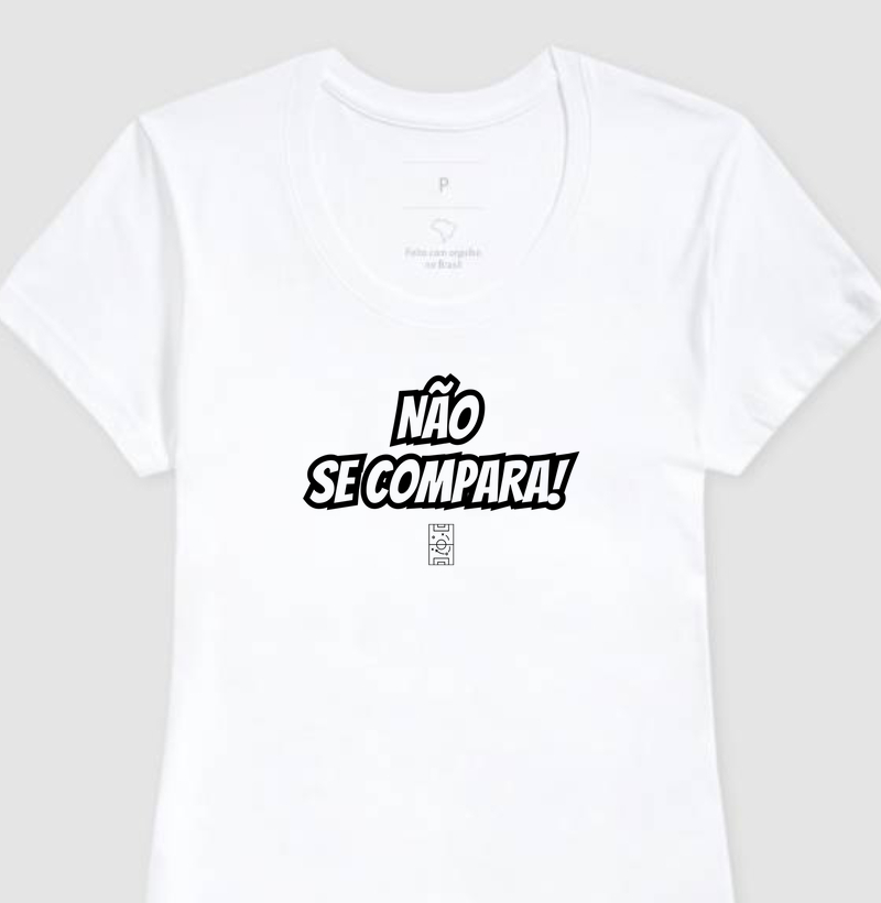 CAMISETA FEMININA CANTO ALVINEGRO