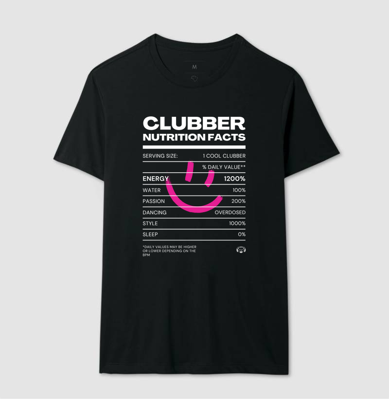 Clubber Nutrition Facts
