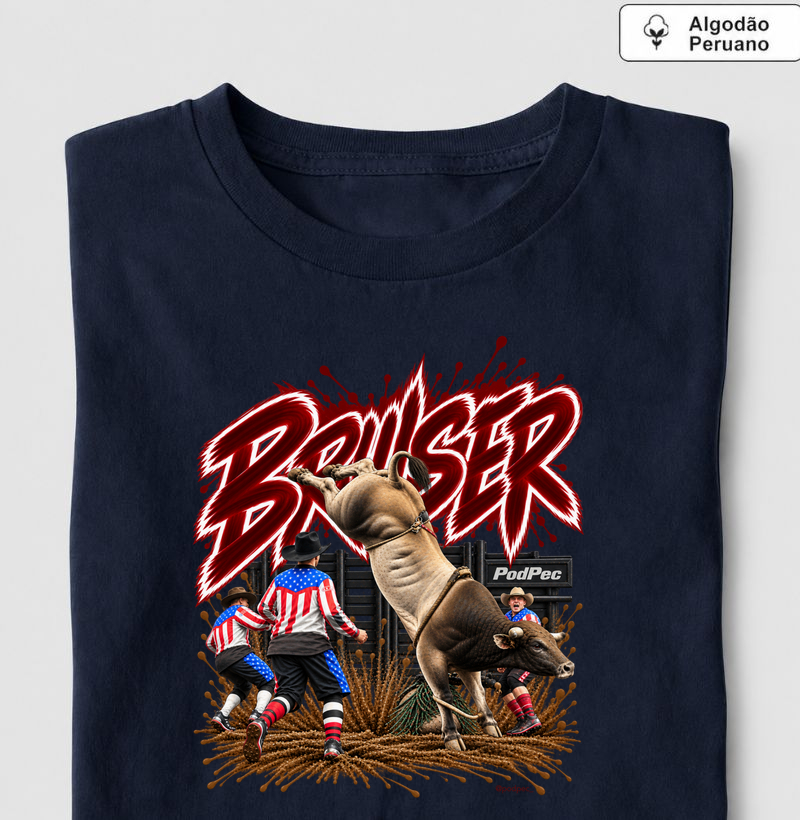 Bruiser - Rodeo Legend - Camiseta Algodão Peruano