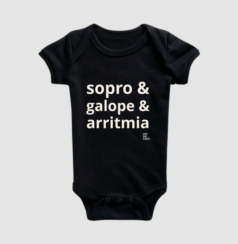 sopro & galope & arritmia