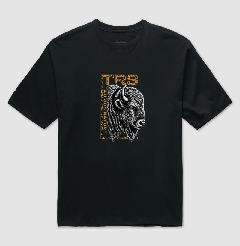 CAMISETA OVERSIZED TAURIDS TRS BISON 