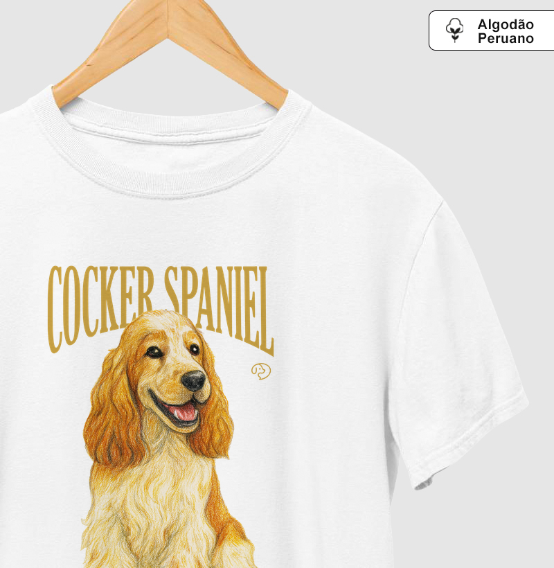 Cocker Spaniel Laranja Ruão Vintage