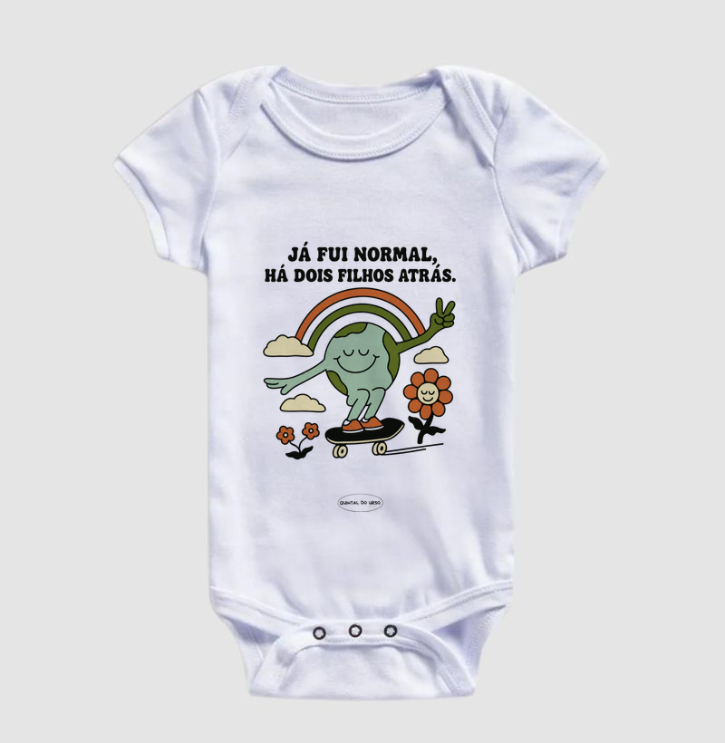 Body Infantil Já fui normal há dois filhos atrás
