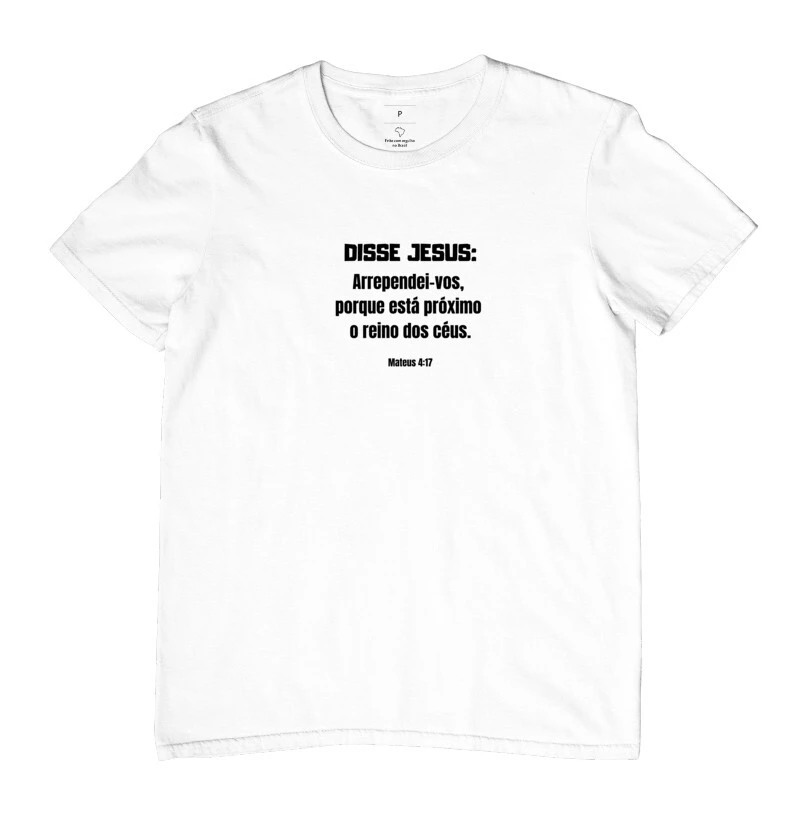 Masculina Disse Jesus Ref 17