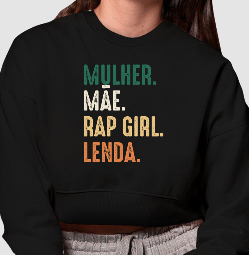 MULHER, MÃE, RAP GIRL, LENDA - color