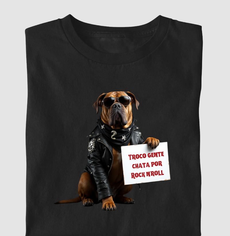 Troco gente chata por rock n 'roll - Fila