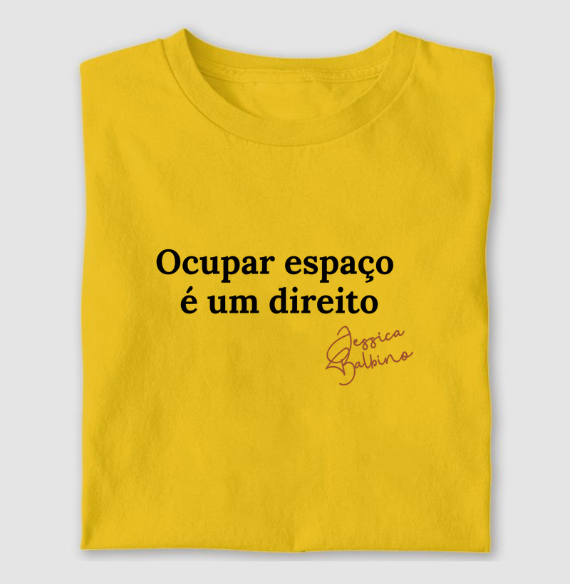 Ocupar espaço é um direito