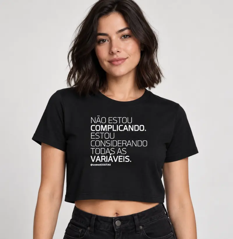 Camiseta Todas as Variáveis