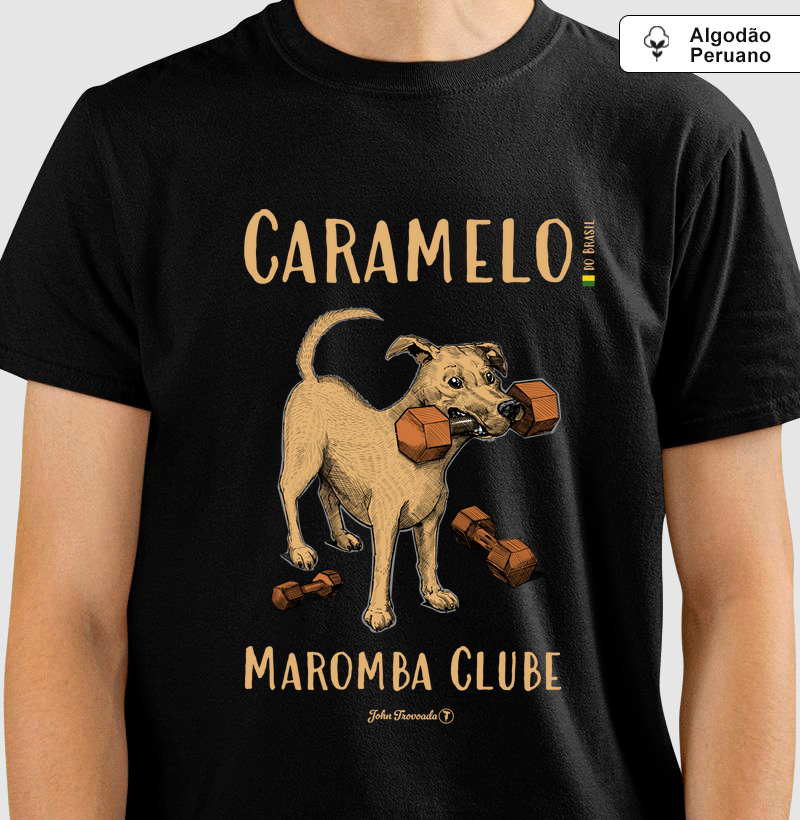 Camiseta Prime Caramelo Maromba Clube 