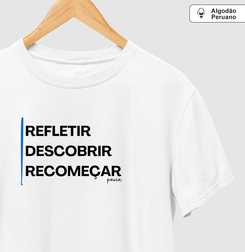 Refletir, descobrir e recomeçar