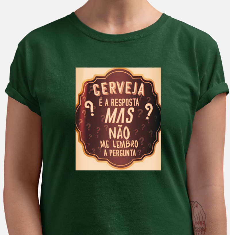 Cerveja é a resposta