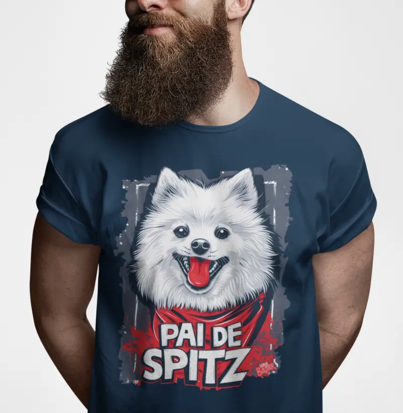 Pai de Spitz (Branco)