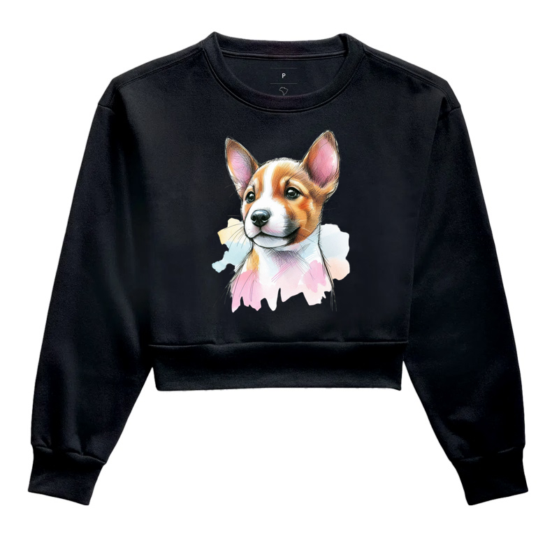Basenji Red & White Puppy