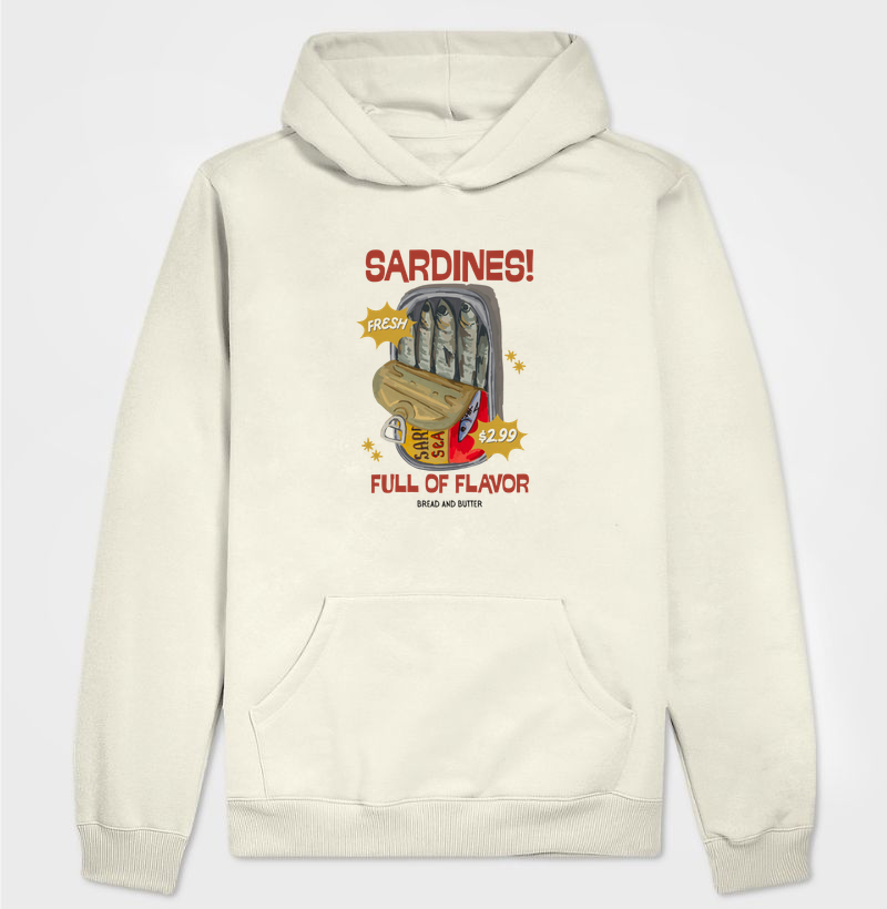 Moletom Capuz Sardines Flavor
