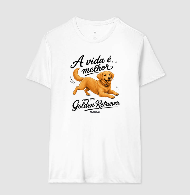 A Vida é Melhor com um Golden Retriever