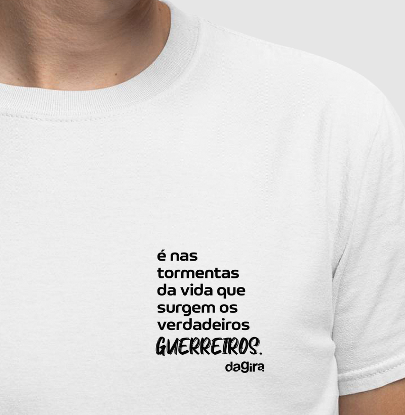 CAMISETA UMBANDA - VERDADEIROS GUERREIROS