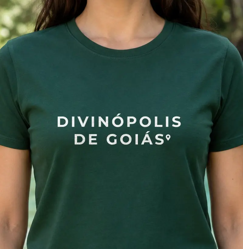 Divinópolis de Goiás | Pin GO - Camiseta