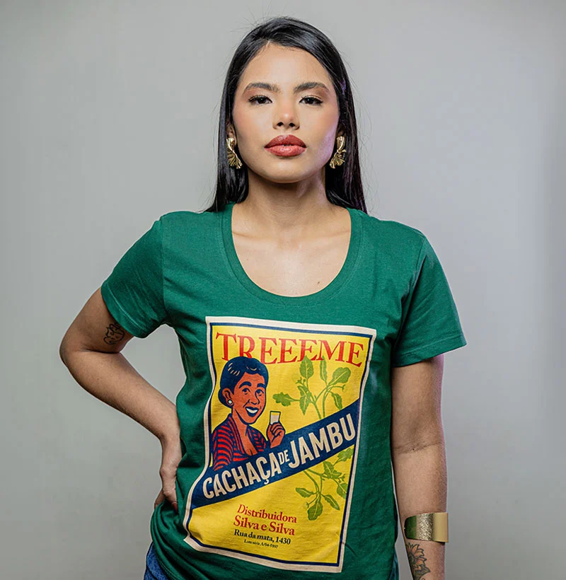 Camiseta Cachaça de Jambu