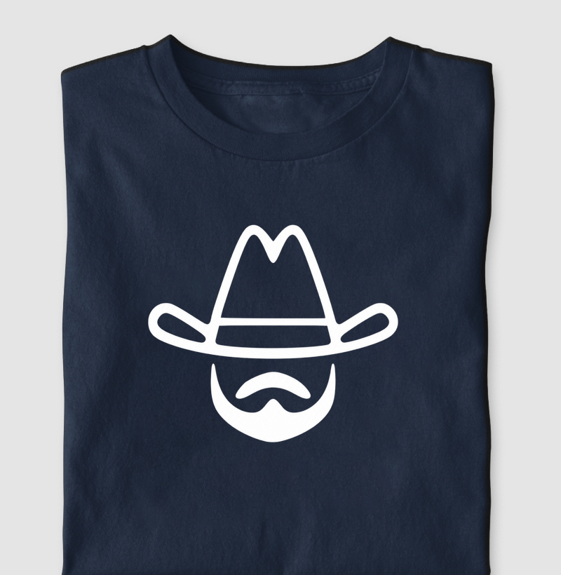Cowboy (minimalista) - Camiseta
