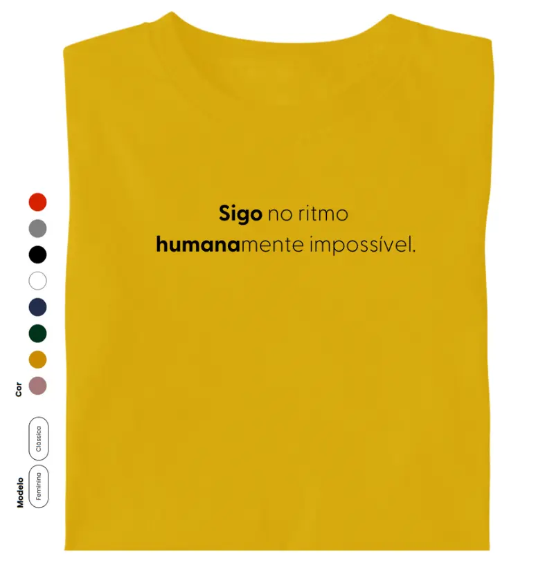 SIGO no ritmo HUMANAmente possível.