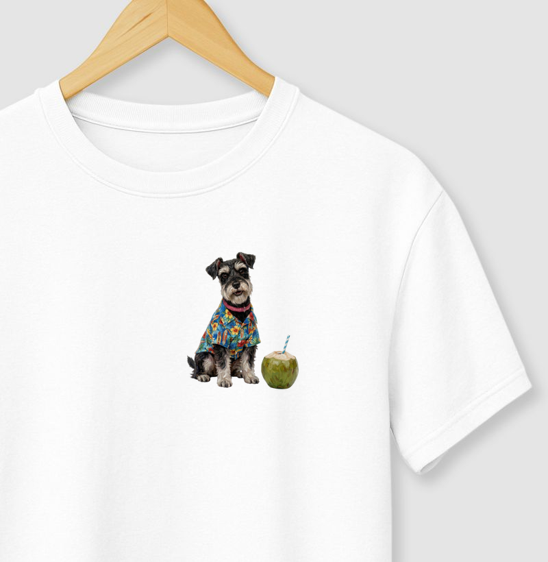 Schnauzer Preto - Férias