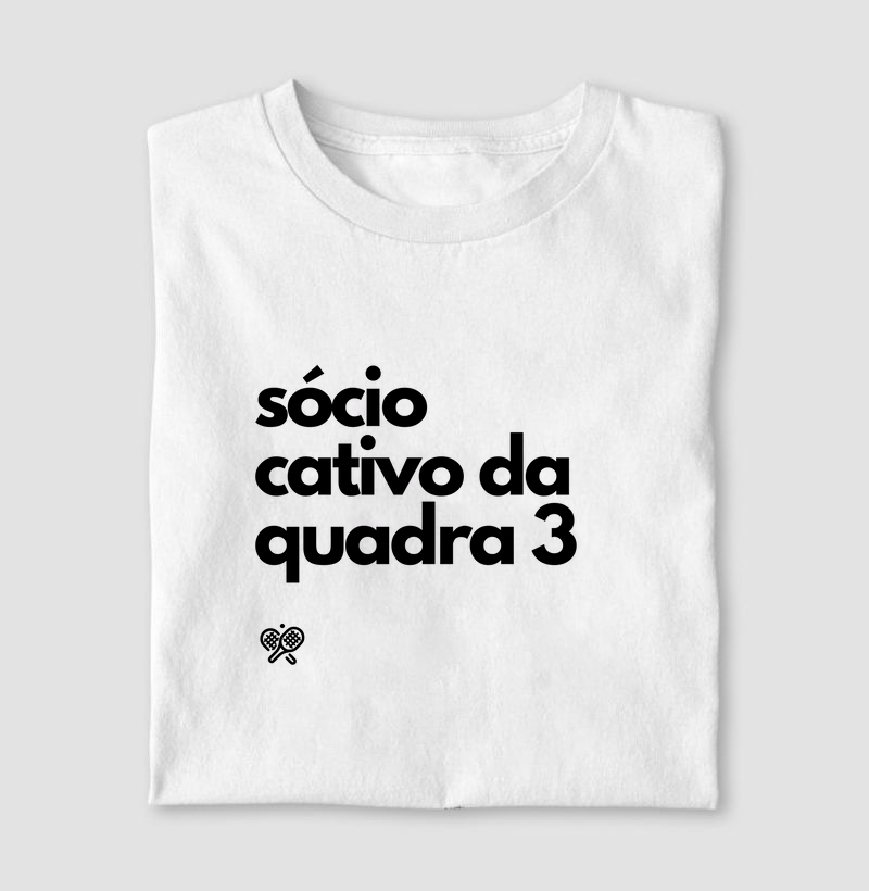 Camiseta Sócio Cativo Quadra 3 Peito
