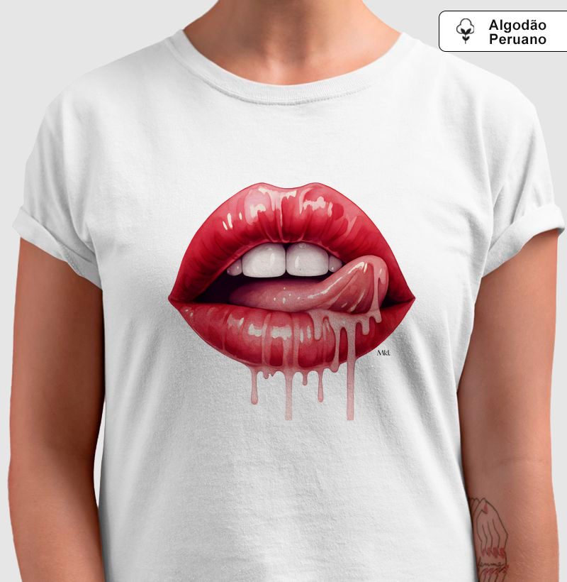 Camiseta Algodão Peruano - Pop Desire