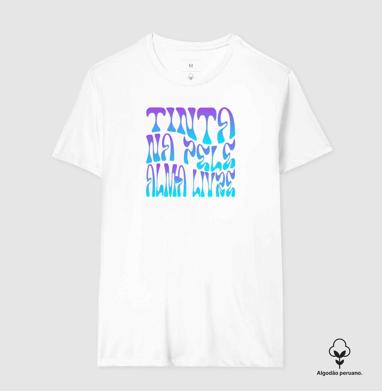 Camiseta Algodão Peruano