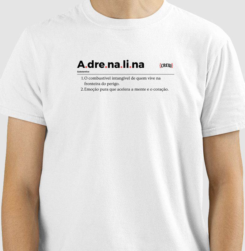 Camiseta - Adrenalina