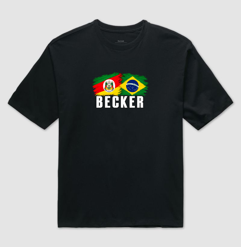 Becker  - Camiseta Oversized
