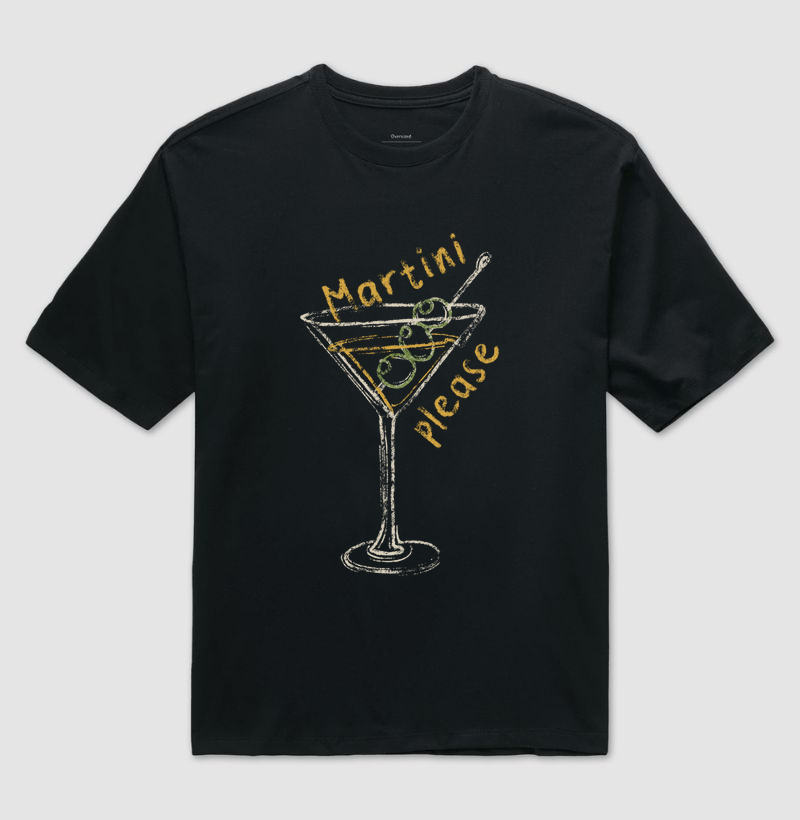Camiseta Oversized Martini II