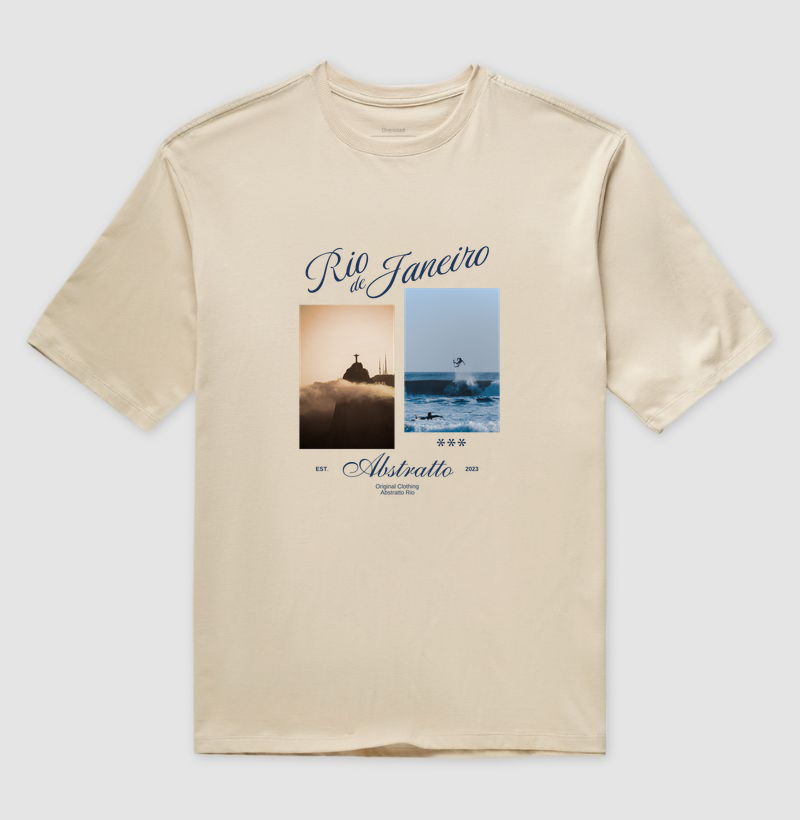 Camiseta Oversized Rio de Janeiro