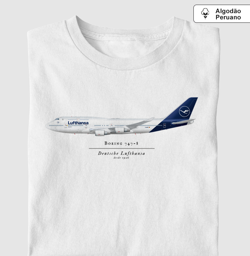 747-8 Lufthansa | Algodão Peruano
