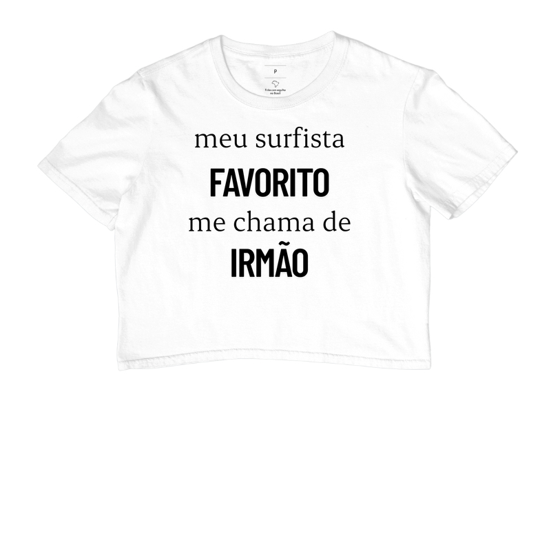 Meu surfista favorito me chama de irmão