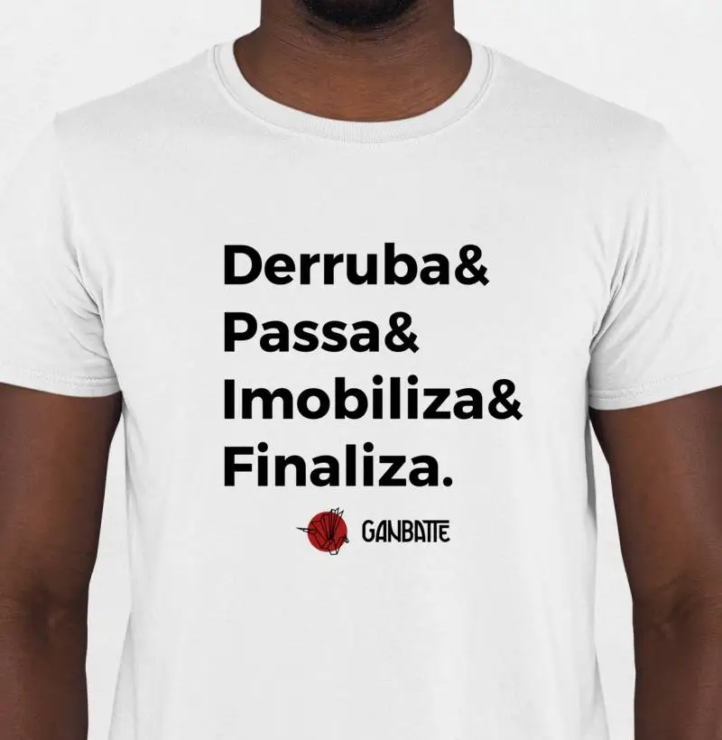 Derruba, passa, imobiliza e finaliza