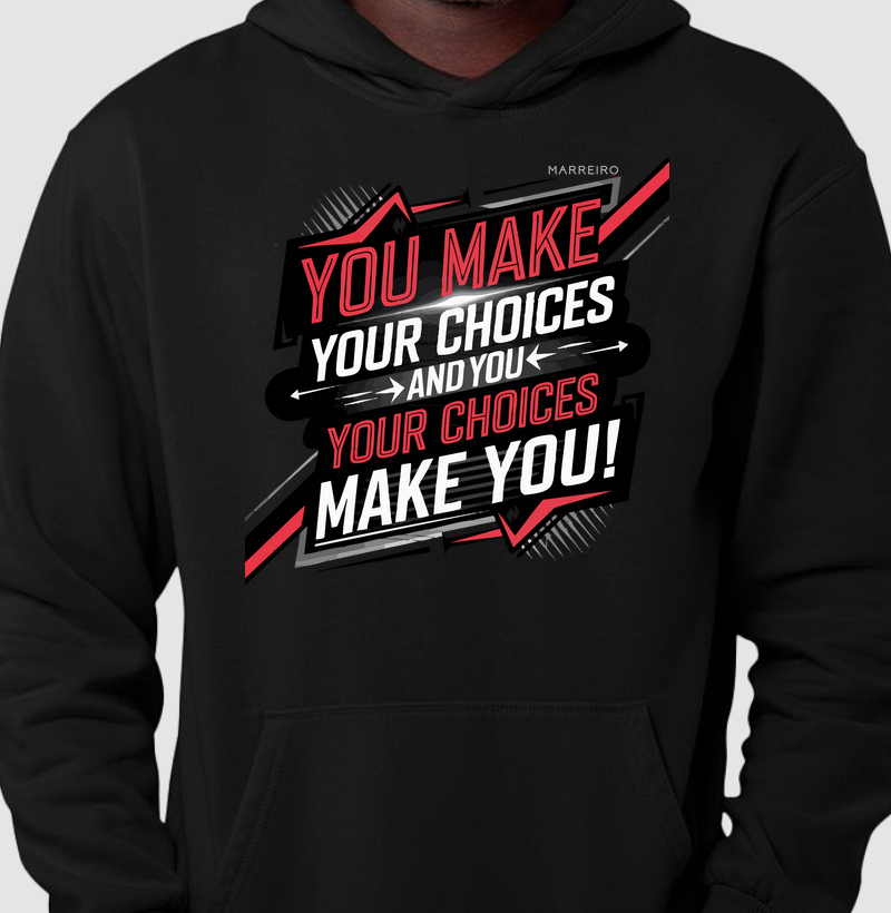 Hoodie Moletom Escolhas