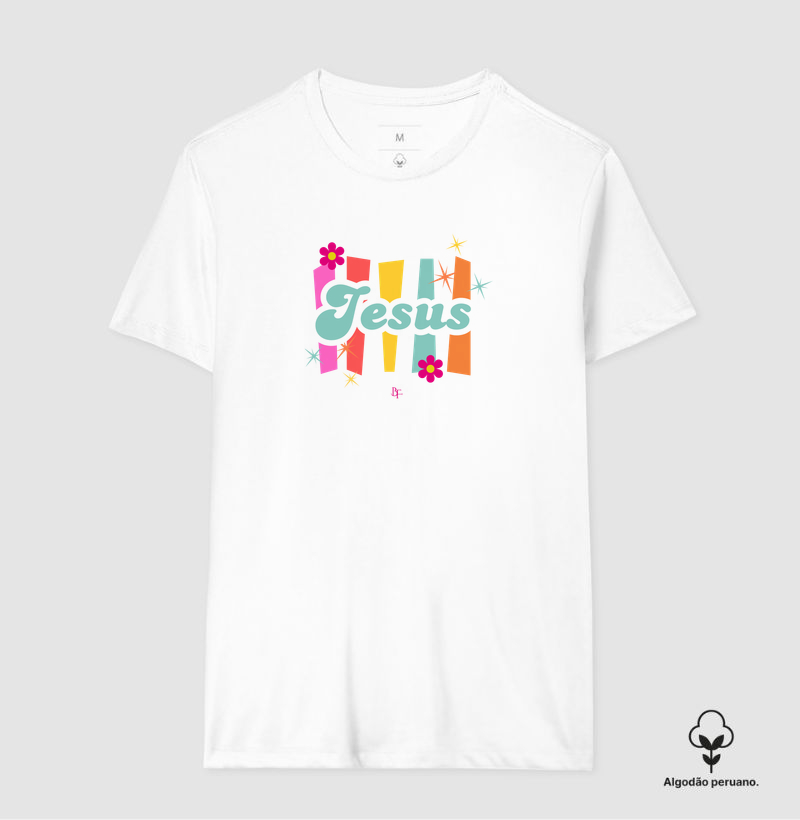 Jesus - Camiseta Algodão Peruano