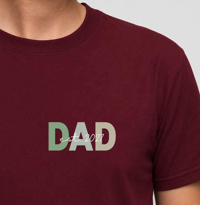 Camiseta Dad Est. 2027 - Bolso