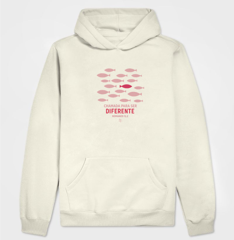 Chamada para ser diferente - Hoodie Moletom