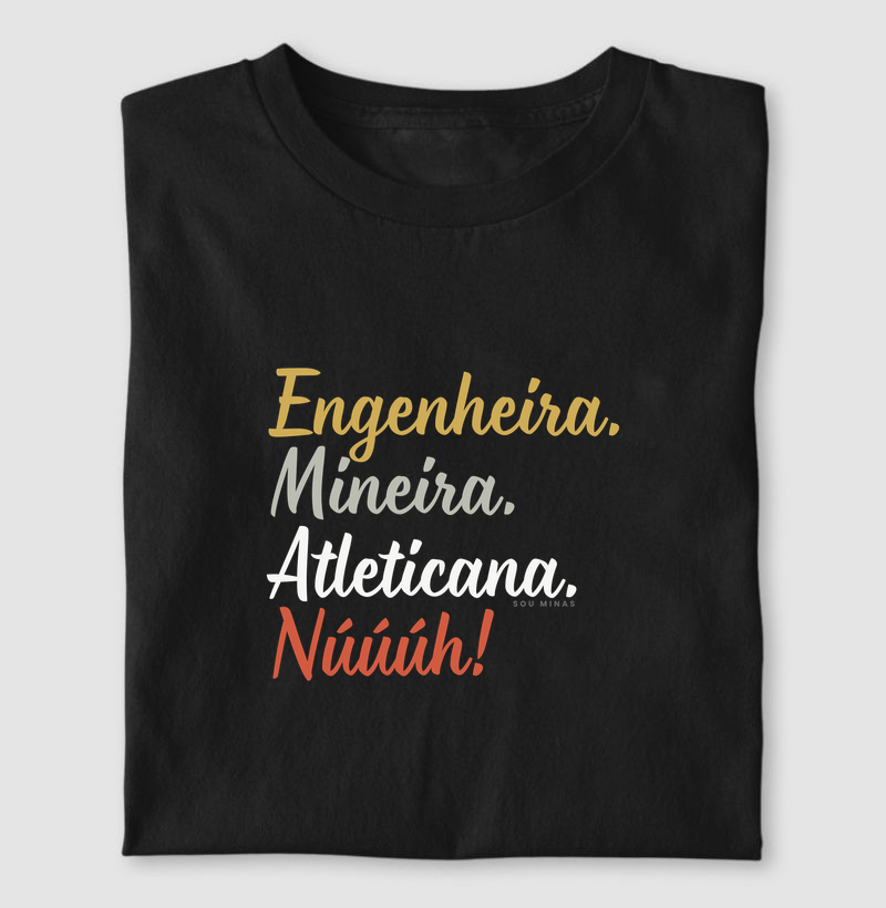 Camiseta Futebol Mineiro | Engenheira Atleticana