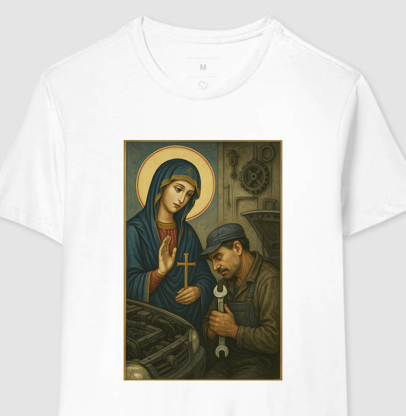 Maria abençoe o trabalho