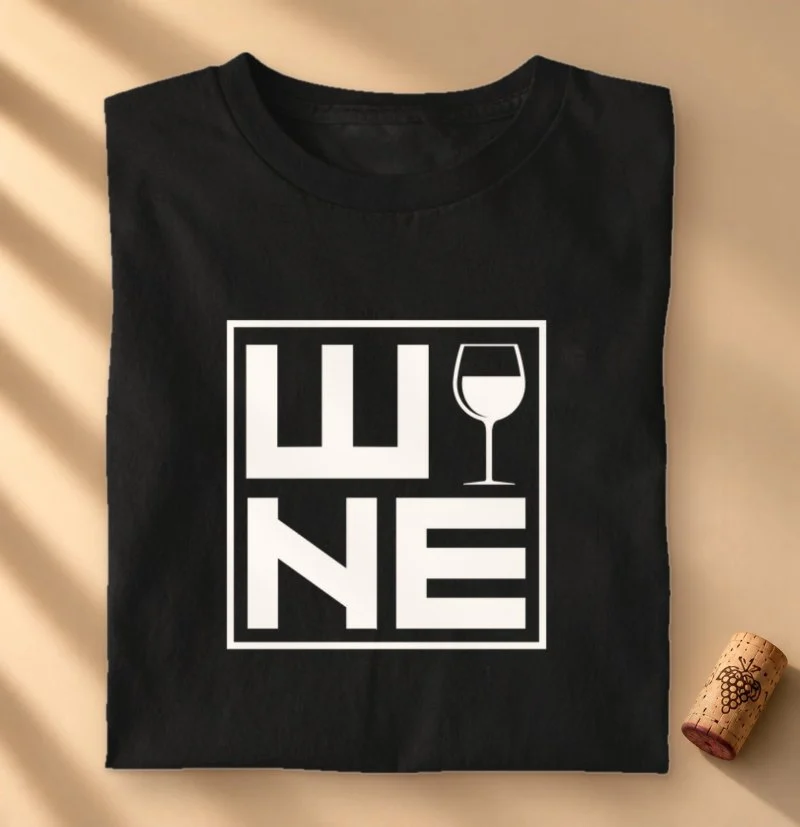 Camiseta Vinho - Wine