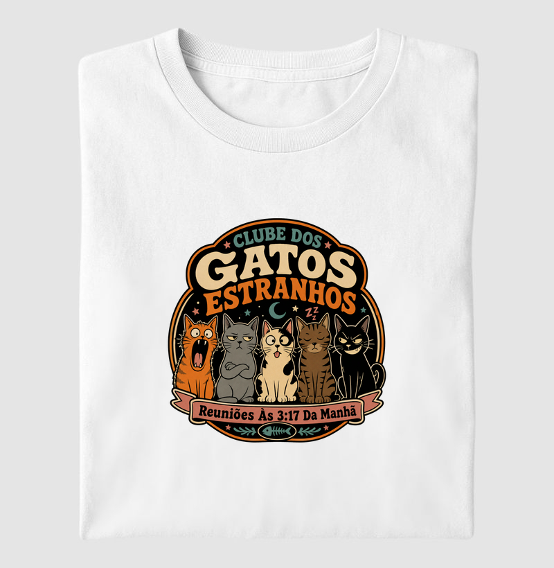 clube dos gatos estranhos