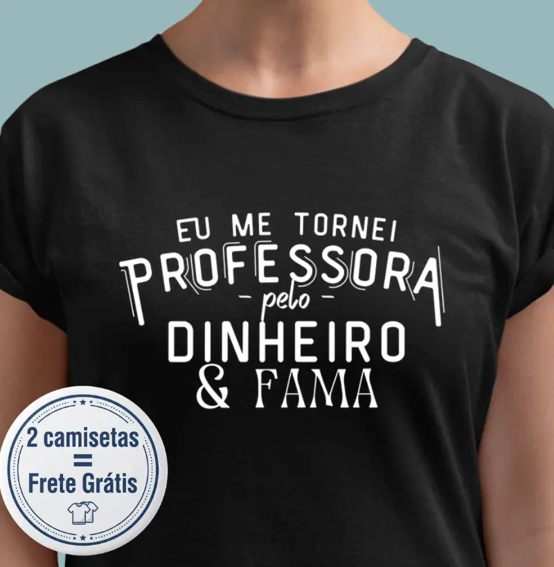 Camiseta Premium Professor/Pedagogo