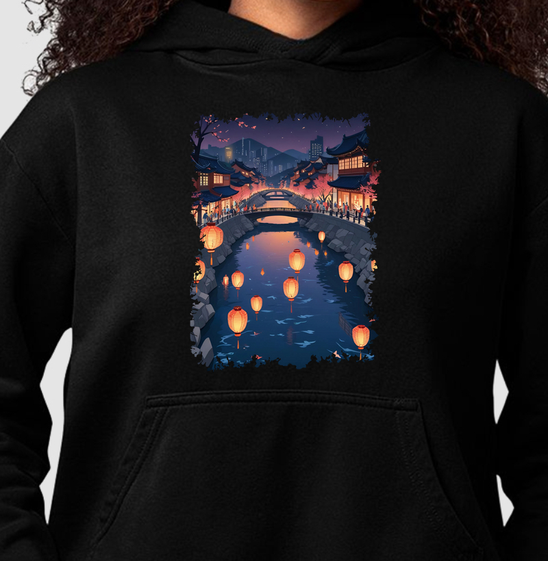 Hoodie Festival de Lanternas