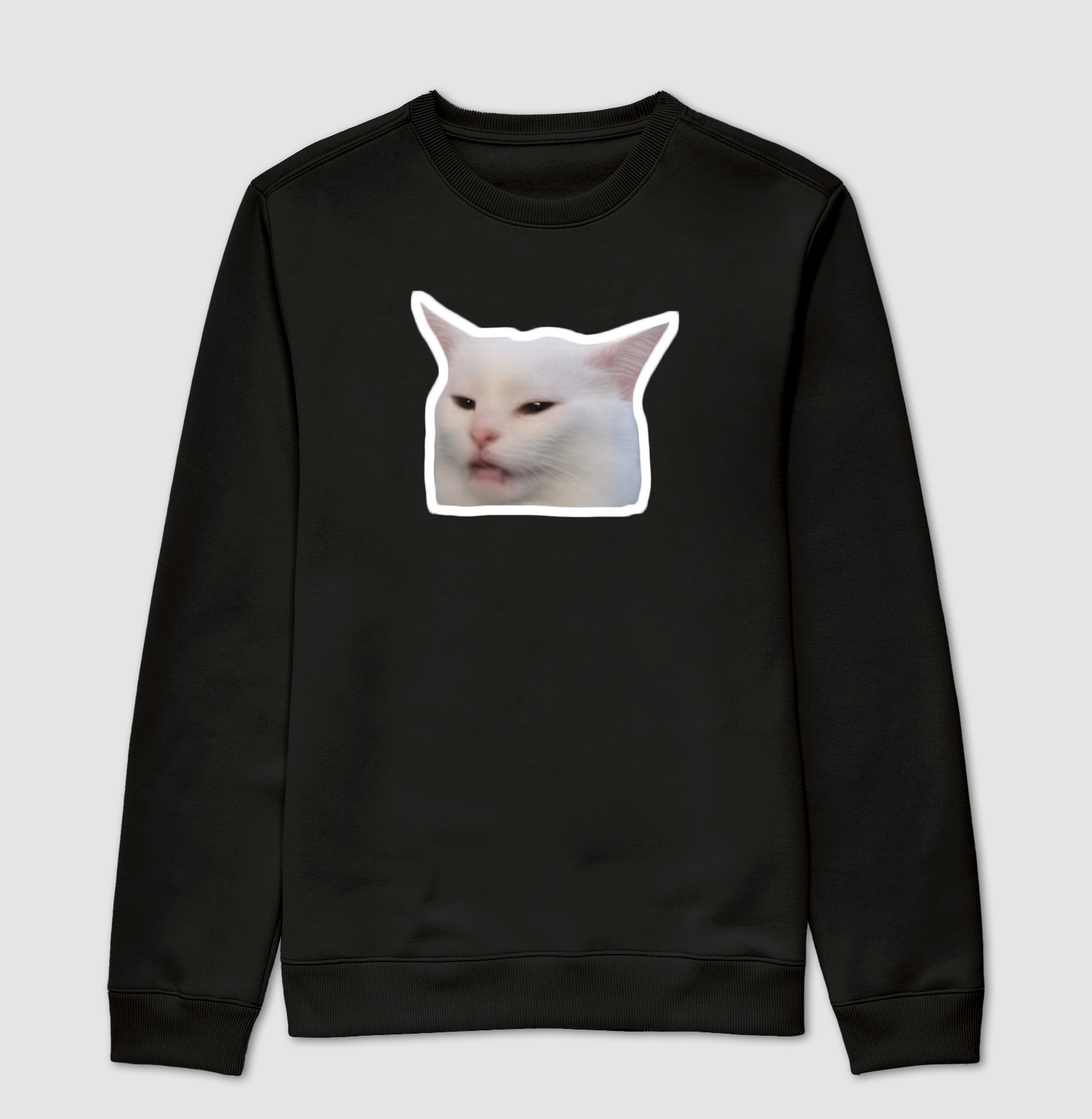 Camiseta Gato Meme Smudge