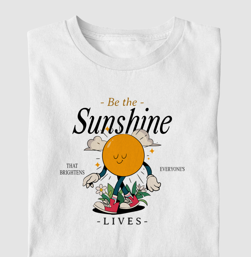 Camiseta Feminina Seja Luz 